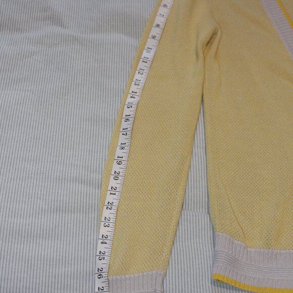 Armani Exchange cotton/linen cardigan medium - Picture 8 of 10